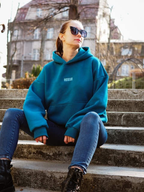 Bluza damska Deep Positive Petrol