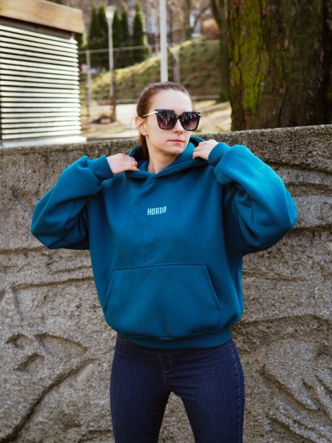 Bluza damska Deep Positive Petrol